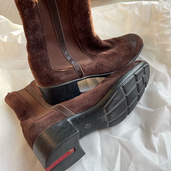 Prada Suede Boots - Picture 2 of 5